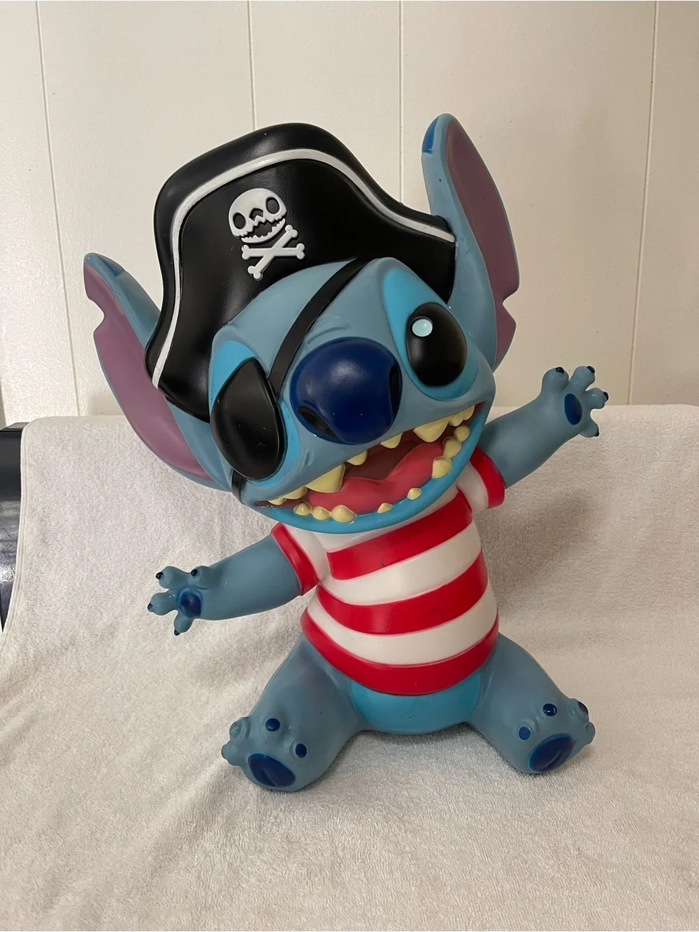 Halloween Pirate Stitch lighted yard decor